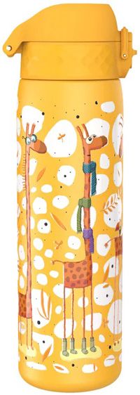 Бутилка за вода Ion8 - Жирафи, 600 мл.