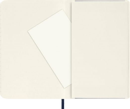 Джобен тъмносин тефтер Moleskine Classic Sapphire Blue с меки корици и линирани страници