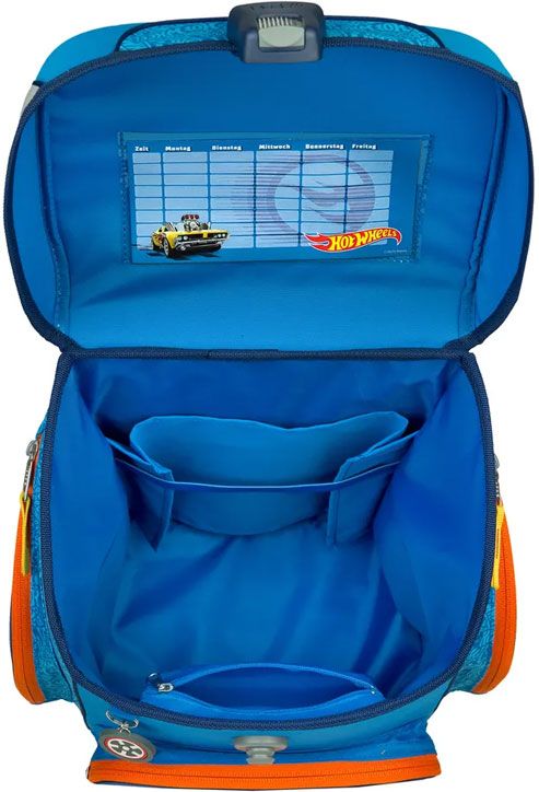 Комплект ученическа раница Hot Wheels, ергономик, модел 2023