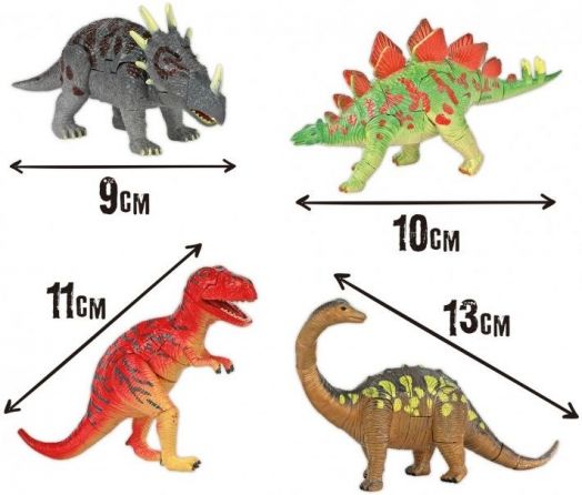 Детска играчка Buki - Мега яйце, Динозаври