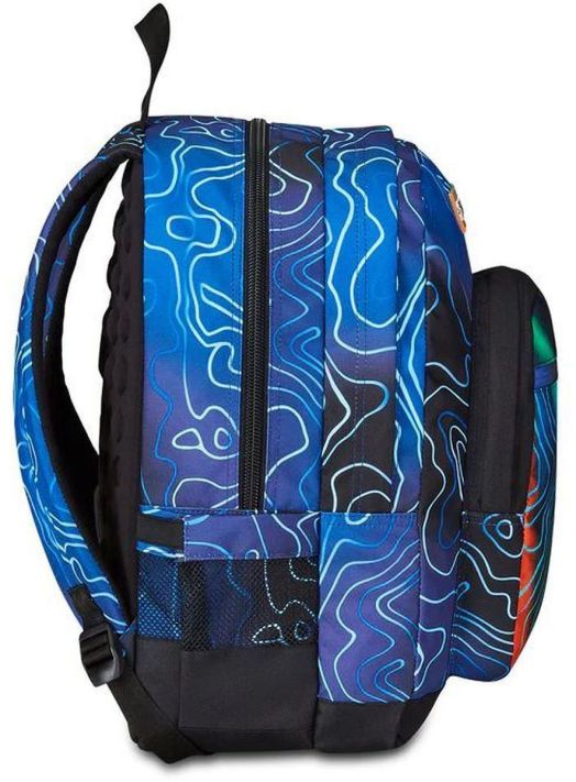 Ученическа раница Seven Freethink Mapset Boy с две отделения и USB порт