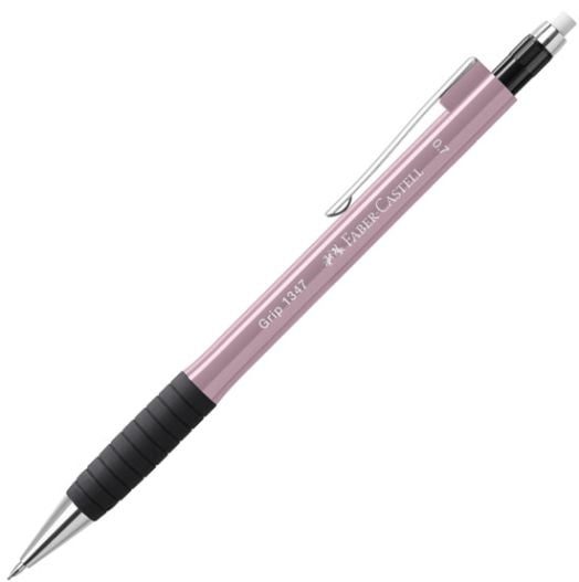 Автоматичен молив Faber-Castell Grip 1347, 0.7, розов