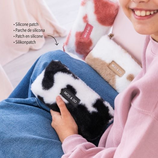 Плюшен несесер Miquelrius Back2Fun Moo & Go, черен