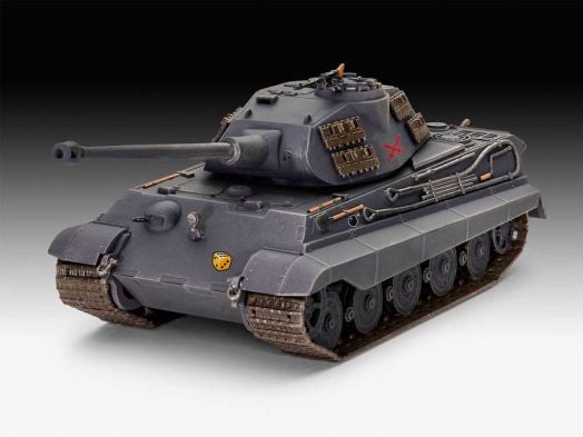 Сглобяем модел Revell - Танк Tifer II Ausf.B King