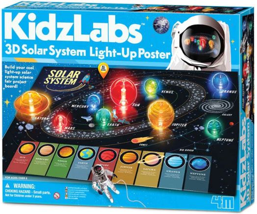 Детска лаборатория 4M - 3D Слънчева система