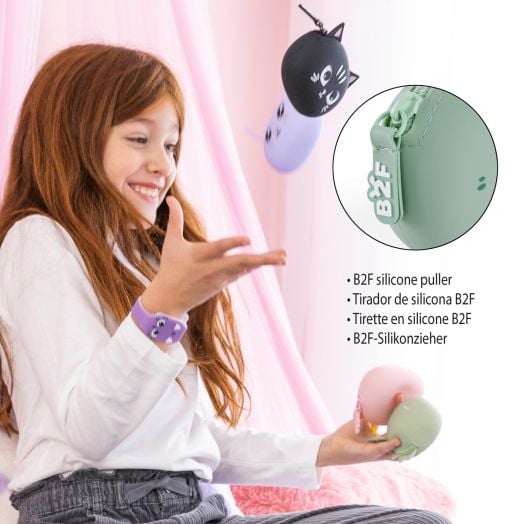 Силиконово портмоне за монети Miquelrius Back2Fun - Динозавър