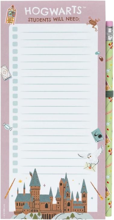 Магнитен пад за бележки Grupo Erik - Harry Potter Hogwarts