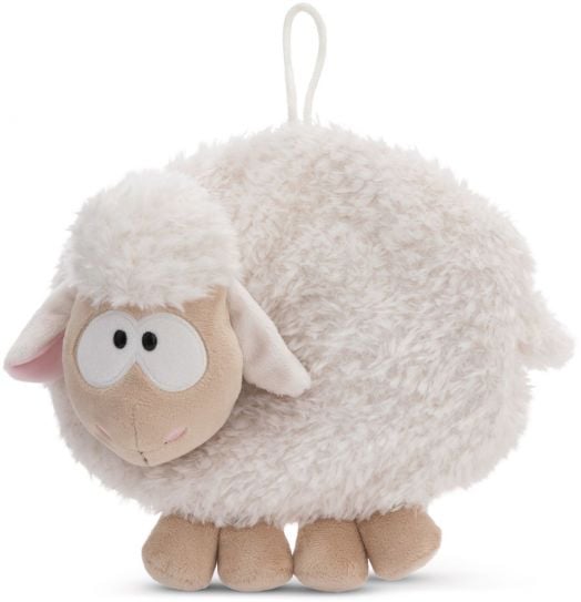 Бутилка за гореща вода Nici с бяла овчица, 350 мл.