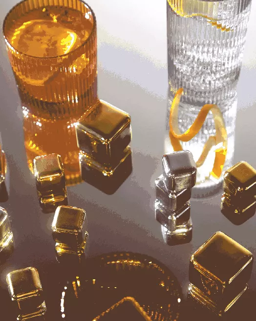 Охладители за напитки Here's How The Jupiter Silver, 2 бр.