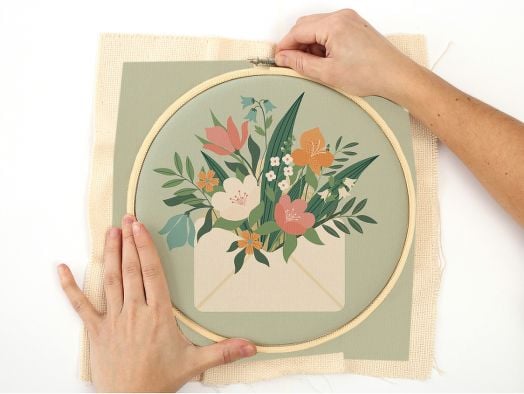 Комплект за бродиране Graine Creative - Букет