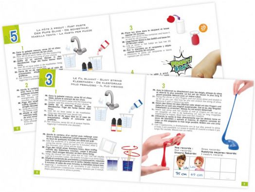 Мини лаборатория Buki: Лепкави смеси