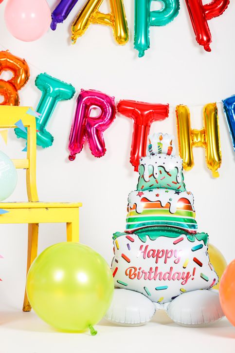 Фолиев балон Folat - Торта Happy Birthday