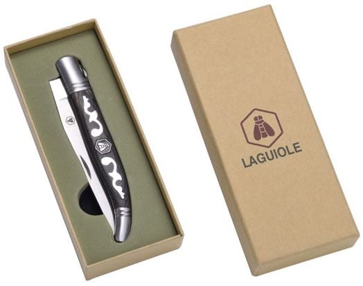 Сгъваем нож Laguiole Foldable Knife Grey Arabesque