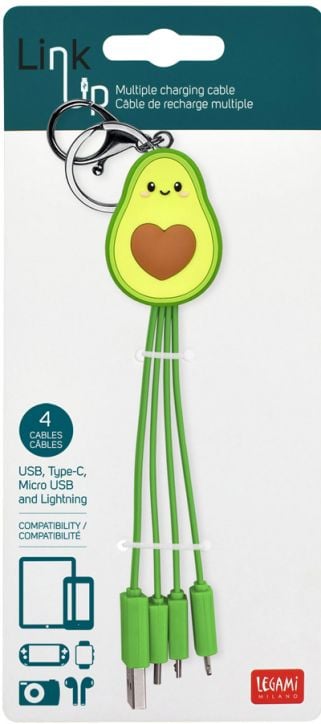 Кабели за зареждане Legami - Avocado