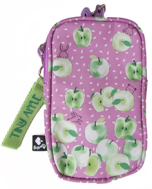 Малка детска чантичка Busquets Tiny Apple 2023 за през рамо, вертикална