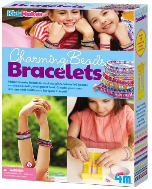 Направи си сам 4M - Гривни с очарователни мъниста