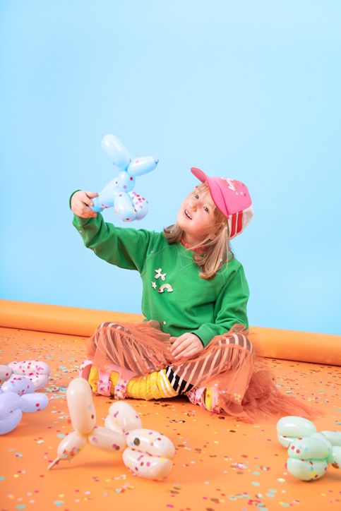 Комплект за парти PartyDeco - 30 светли балона + помпа