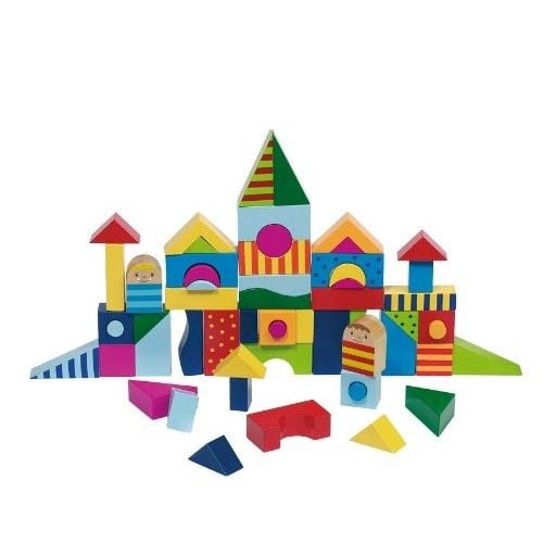 Дървен конструктор Goki, шалимар