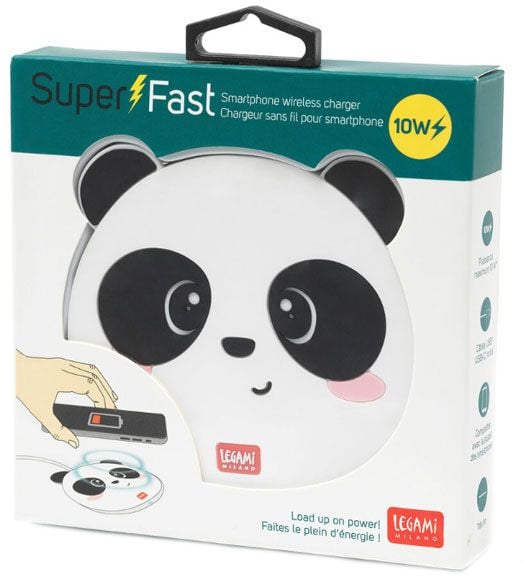 Безжично зарядно Legami - Panda