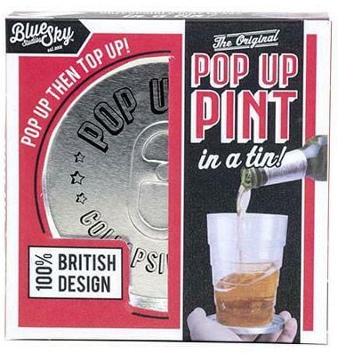 Сгъваща се чаша в метална кутия