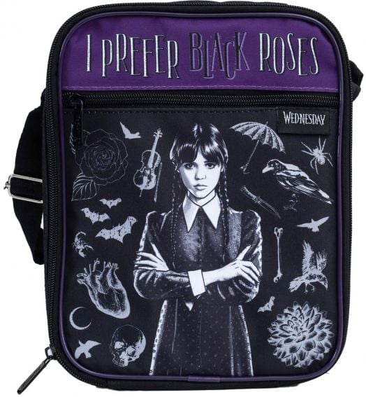 Чанта за обяд с дълга дръжка Blue Sky - Wednesday, 2 отделения