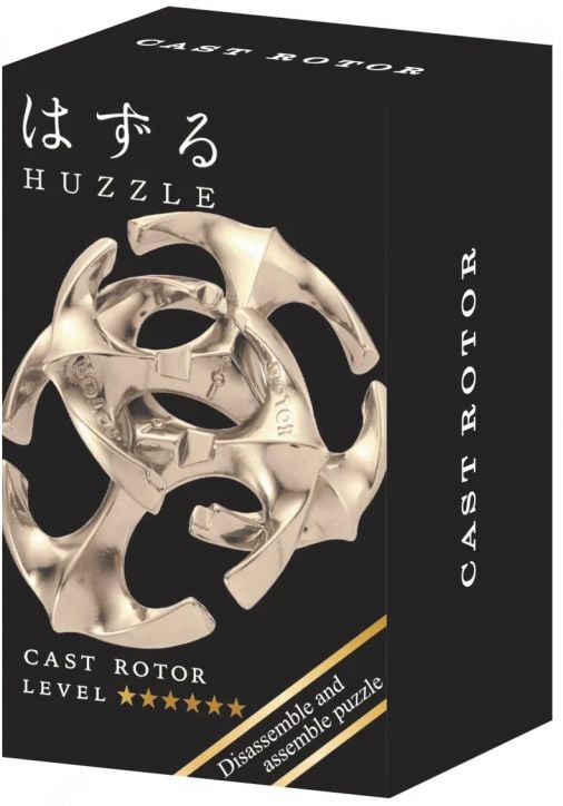 3D пъзел Eureka Hanayama Cast Mini Huzzle Rotor Silver