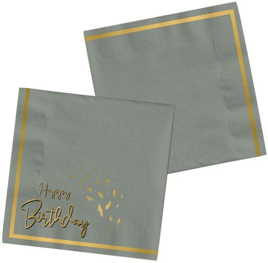 Салфетки Folat - Golden Dawn, 20 бр.