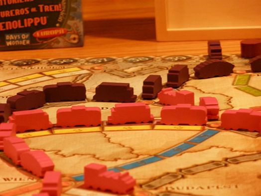 Разширение към настолна игра Ticket to Ride: Europa 1912