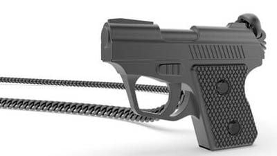 Колие Metalmorphose - Пистолет