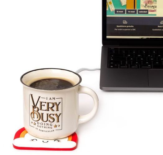 Поставка за затопляне на чаша Legami - Rainbow