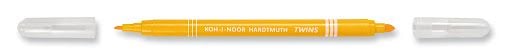 Двувърхи флумастери Koh-I-Noor Twins, 24 цвята