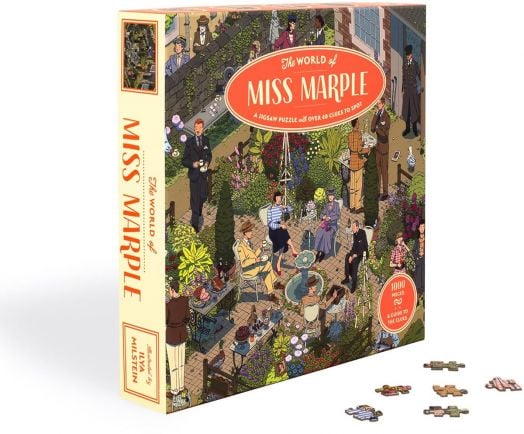 Пъзел Laurence King: The World of Miss Marple, 1000 части