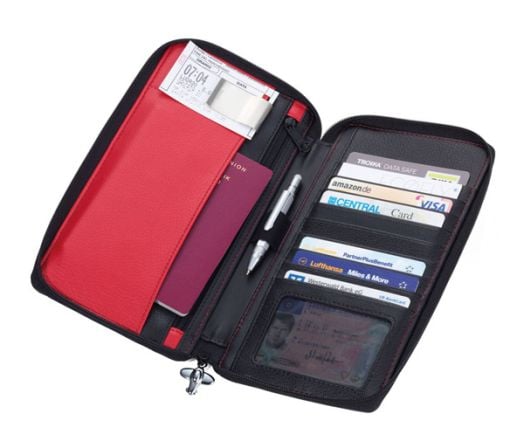 Калъф-органайзер за документи Troika Red Pepper