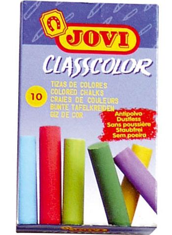 Цветни тебешири Jovi, 10 бр.