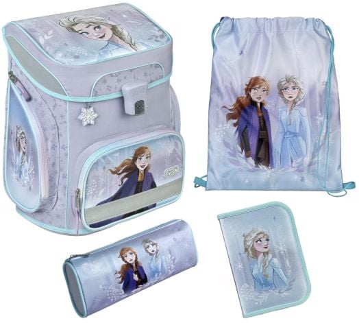 Комплект ученическа раница Undercover Frozen, модел 2024, ергономик