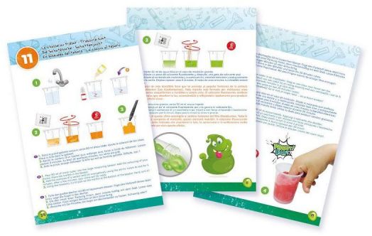 Комплект за експерименти Buki Sciences - Разноцветна маса