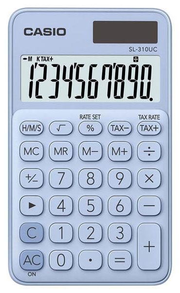 Джобен калкулатор Casio SL-310UC, Light blue