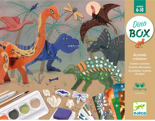 Творчески комплект Djeco - Динозаври