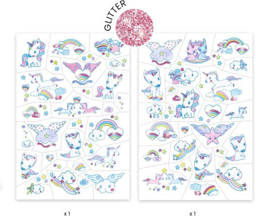 Детски татуировки Djeco - Еднорози