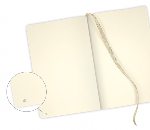 Бележник Castelli Oro Chess, бели листове, 9 х 14 см.