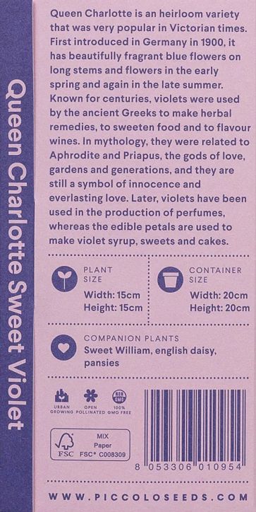 Семена за цветя Piccolo, 3 вида