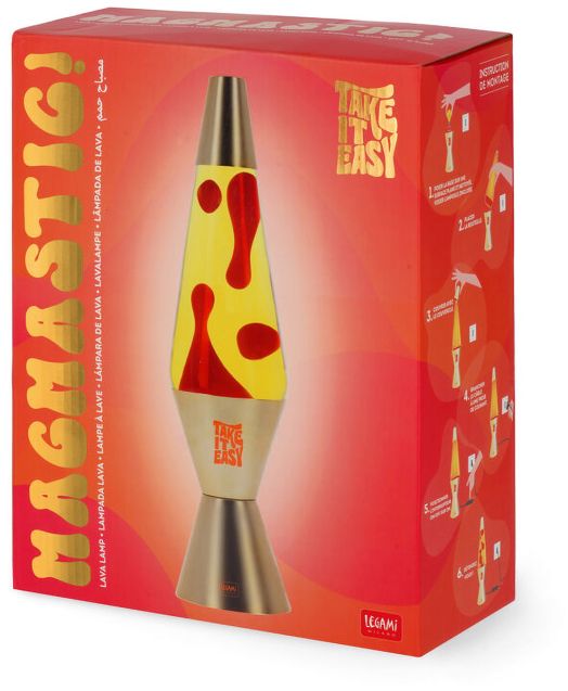 Лава лампа Legami - Gold