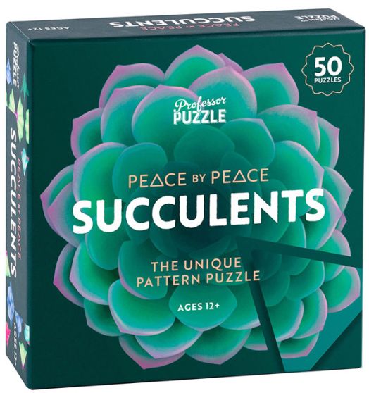 Игра Professor Puzzle: Peace by Peace Succulents