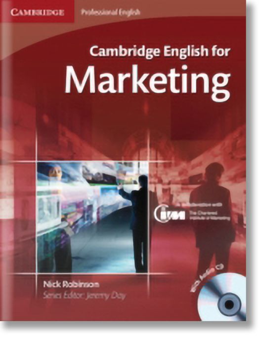 Cambridge English for Marketing Student's Book with Audio CD