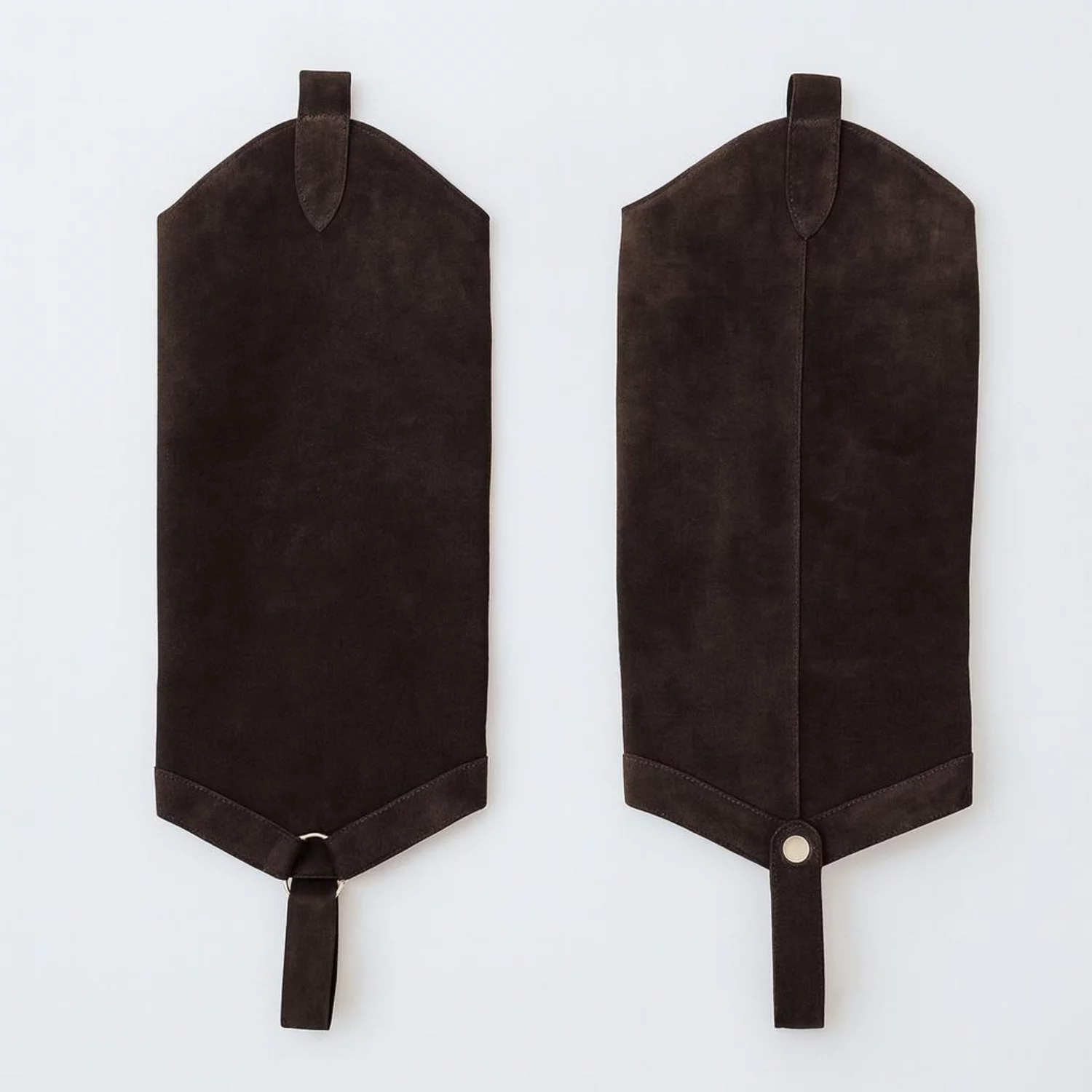 Cizme cu carambi detasabili Piele Naturala Maro ciocolata Jinx P