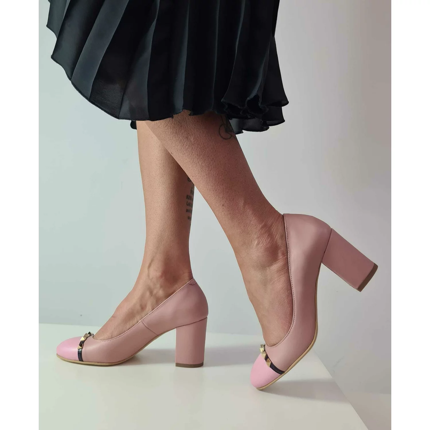 Pantofi Piele Naturala bej Dalli