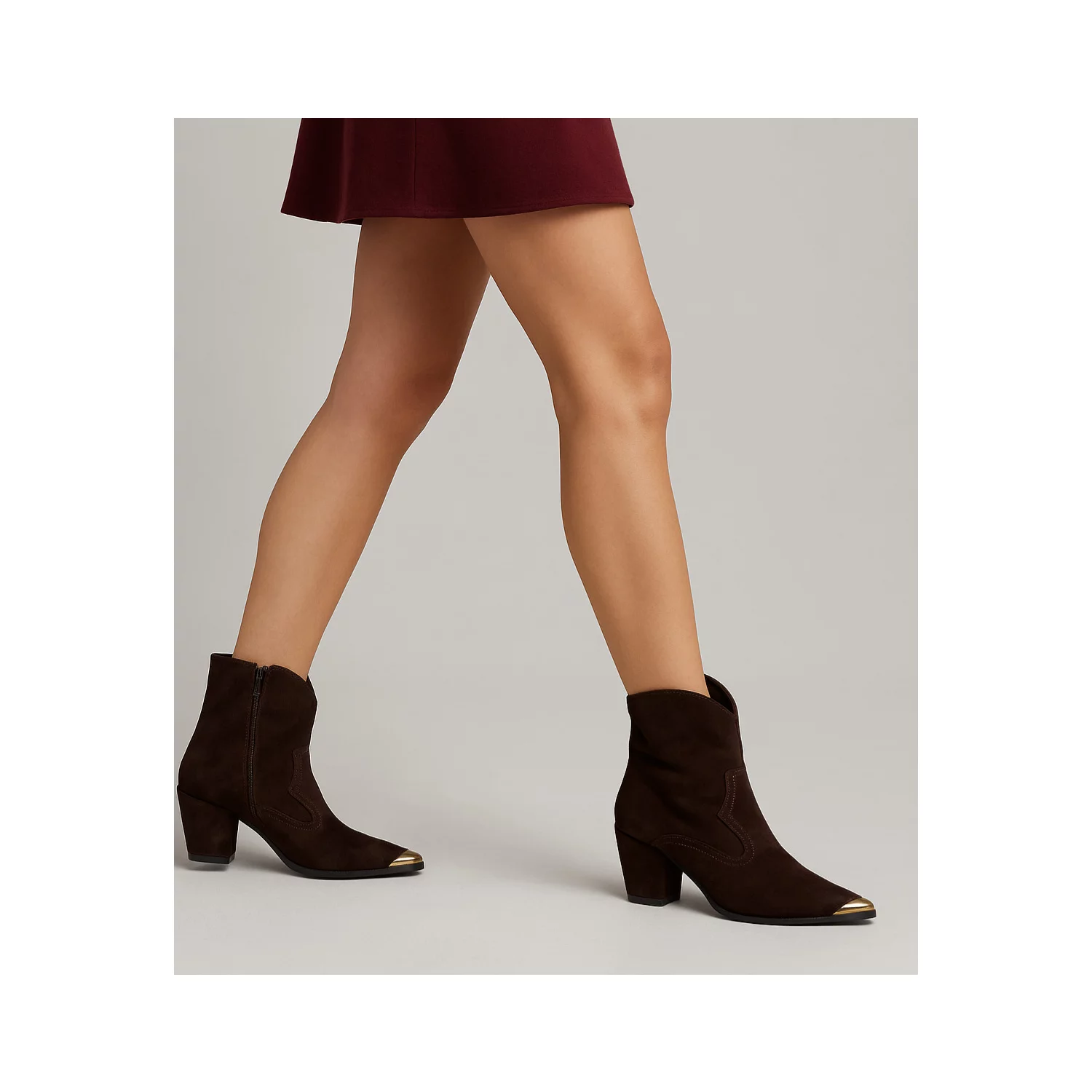 Ciocate dama Piele Naturala velur Maro Martina