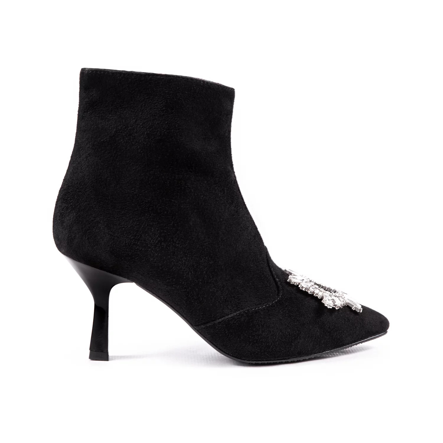 Botine Piele Naturala neagra Star