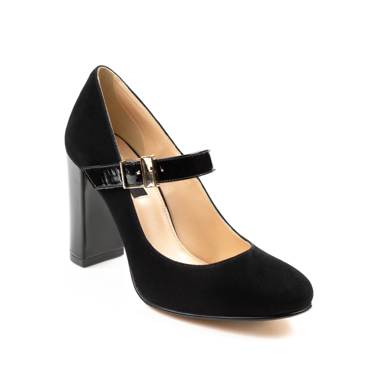 Pantofi de dama Piele Naturala Negri Carolyn