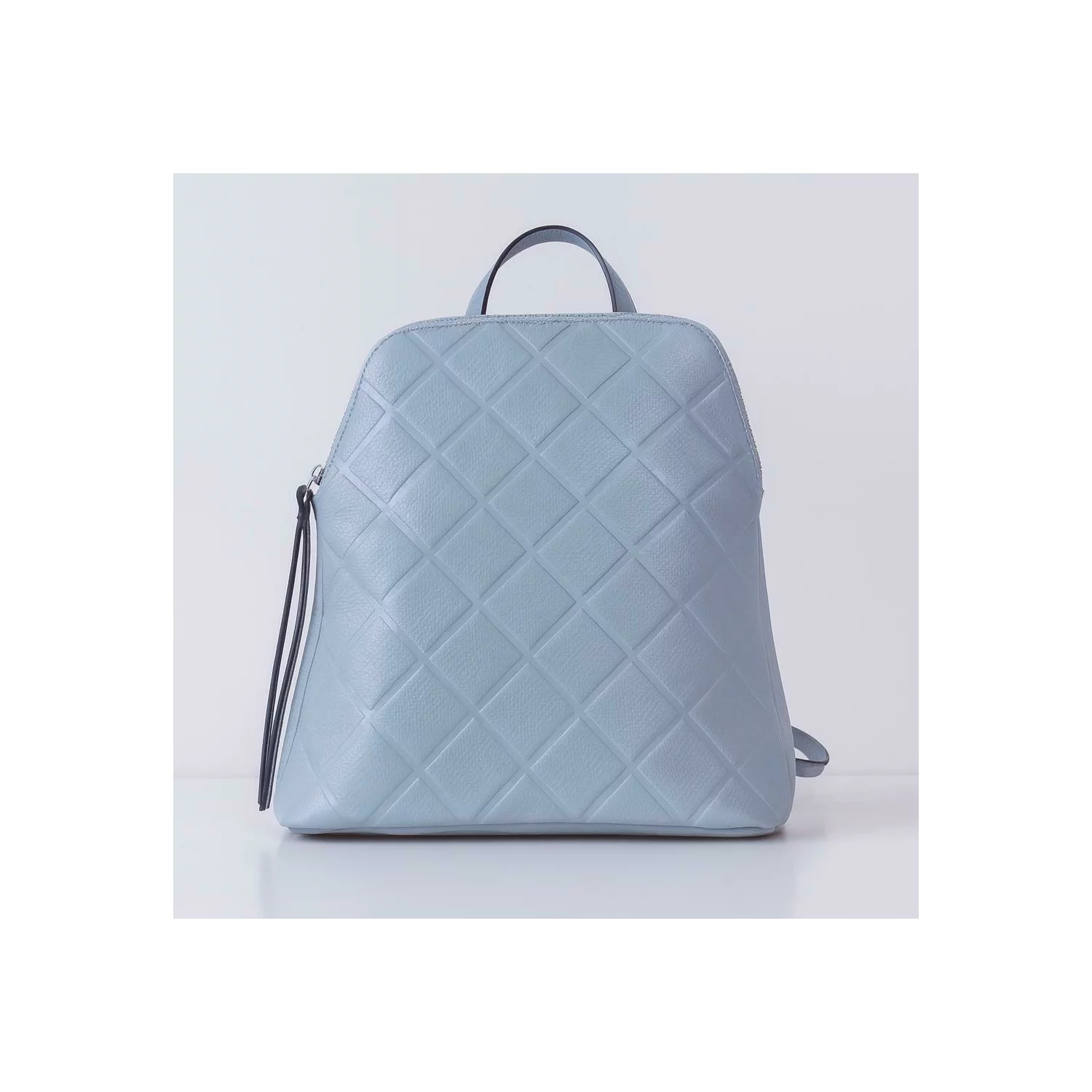 Rucsac dama Piele Naturala Blue Arina